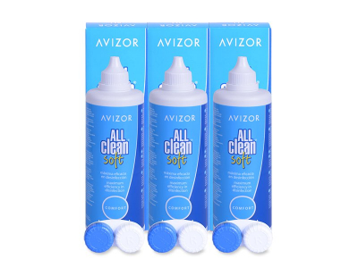 Avizor All Clean Soft linssineste 3x 350 ml 