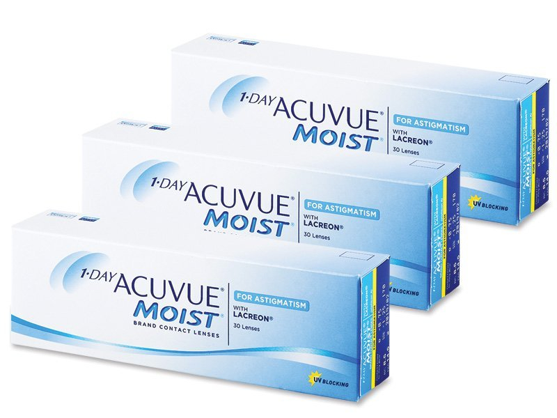 1 Day Acuvue Moist for Astigmatism (90 kpl)