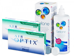 Air Optix for Astigmatism (2x3 kpl) + Gelone-piilolinssineste 360 ml