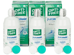 OPTI-FREE PureMoist-piilolinssineste 3 x 300 ml 