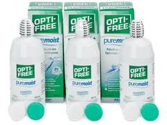 OPTI-FREE PureMoist-piilolinssineste 3 x 300 ml 