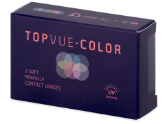 Ruskeat piilolinssit - tehoilla - TopVue Color (2 kpl)