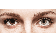 Harmaat piilolinssit - tehoilla - TopVue Color (2 kpl)