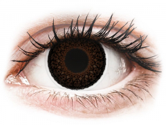 Ruskeat Choco Eyelush linssit - tehoilla - ColourVue (2 kpl)