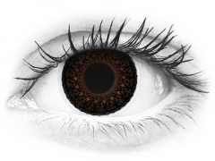 Ruskeat Choco Eyelush linssit - tehoilla - ColourVue (2 kpl)