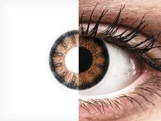 Ruskeat piilolinssit - tehoilla - ColourVUE BigEyes (2 kpl)