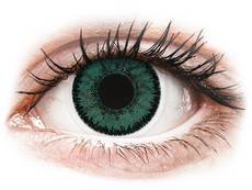 Vihreät Jade piilolinssit - SofLens Natural Colors - Tehoilla (2 kpl)