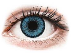 Siniset Pacific piilolinssit - SofLens Natural Colors - Tehoilla (2 kpl)