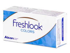 Siniset Sapphire linssit - FreshLook Colors - Tehoilla (2 kpl)