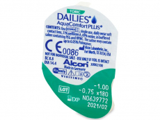 Dailies AquaComfort Plus Toric (90 kpl)