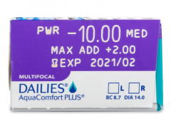 Dailies AquaComfort Plus Multifocal (30 kpl)