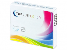 Hunaja piilolinssit - tehoilla - TopVue Color (2 kpl)