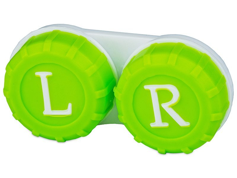 Piilolinssikotelo Vihreä L+R 
