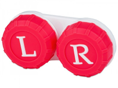Piilolinssikotelo Punainen L+R 