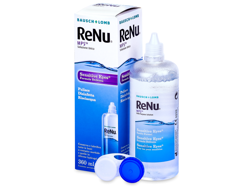 ReNu MPS Sensitive Eyes -piilolinssineste 360 ml 