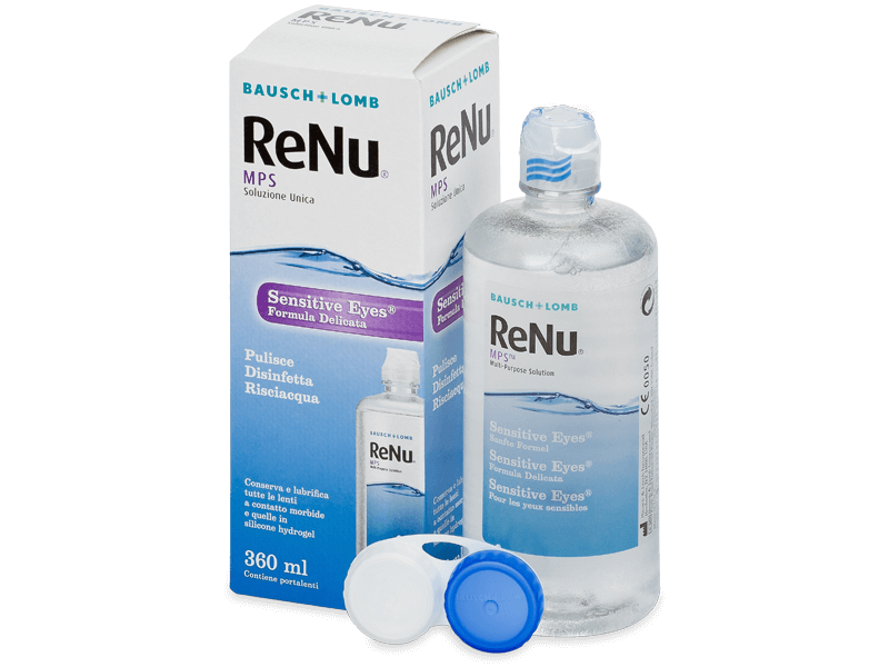 ReNu MPS Sensitive Eyes -piilolinssineste 360 ml 