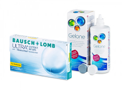 Bausch + Lomb ULTRA for Presbyopia (6 kpl) + Gelone-piilolinssineste 360 ml