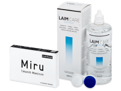 Miru 1month Menicon multifocal (6 kpl) + Laim-Care-piilolinssineste 400 ml