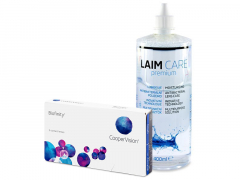 Biofinity (3 kpl) + Laim-Care-piilolinssineste 400 ml