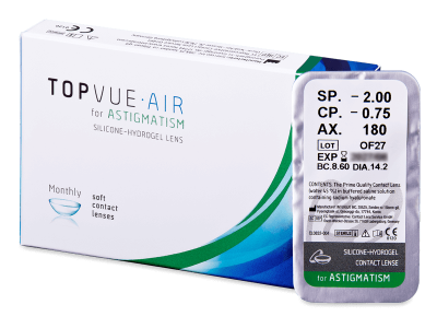 TopVue Air for Astigmatism (1 kpl)