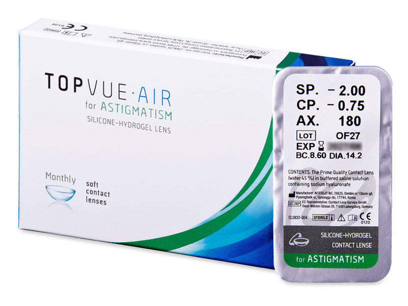 TopVue Air for Astigmatism (1 kpl)