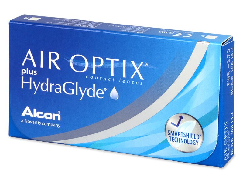 Air Optix plus HydraGlyde (6 kpl)