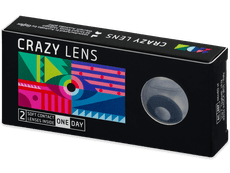 CRAZY LENS - Black Out - Tehoilla (2 kpl)