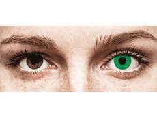 CRAZY LENS - Emerald Green - Ei-Dioptriset (2 kpl)