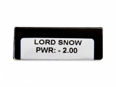 CRAZY LENS - Lord Snow - Tehoilla (2 kpl)