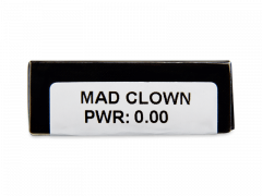 CRAZY LENS - Mad Clown - Ei-Dioptriset (2 kpl)