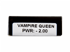 CRAZY LENS - Vampire Queen - Tehoilla (2 kpl)