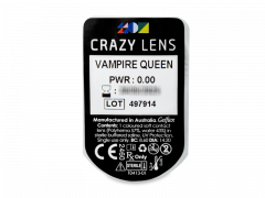CRAZY LENS - Vampire Queen - Ei-Dioptriset (2 kpl)