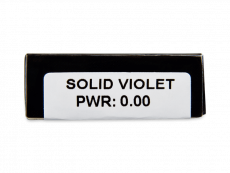 CRAZY LENS - Solid Violet - Ei-Dioptriset (2 kpl)