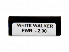 CRAZY LENS - White Walker - Tehoilla (2 kpl)