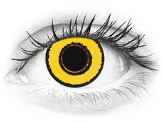CRAZY LENS - Yellow Twilight - Tehoilla (2 kpl)
