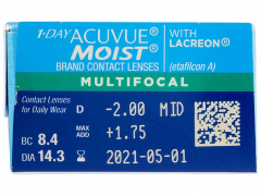1 Day Acuvue Moist Multifocal (30 kpl)