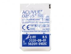 Acuvue Oasys 1-Day with Hydraluxe (90 kpl)