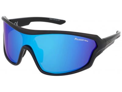 Alpina Lyron S Cool Grey Matt Black/Blue Mirror