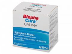 BlephaCura Salina steriilit silmäluomipyyhkeet 20 kpl 