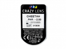 CRAZY LENS - Cheetah - Tehoilla (2 kpl)