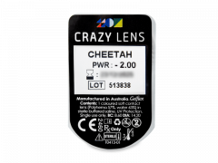 CRAZY LENS - Cheetah - Tehoilla (2 kpl)
