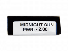 CRAZY LENS - Midnight Sun - Tehoilla (2 kpl)