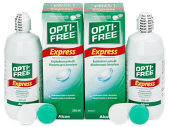 OPTI-FREE Express-piilolinssineste 2 x 355 ml 