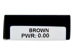 TopVue Daily Color - Brown - päivittäislinssit ilman voimakkuuksia (2 linssiä)