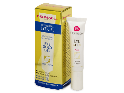 Dermacol silmageeli väsyneille silmille - Eye Gold 15 ml 