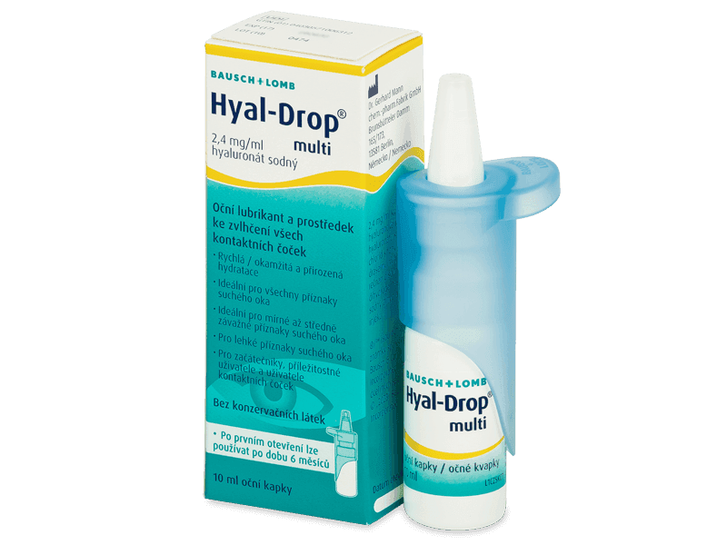 Silmätipat Hyal-Drop Multi -kostutustipat 10 ml 