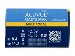 Acuvue Oasys Max 1-Day Multifocal (30 kpl)