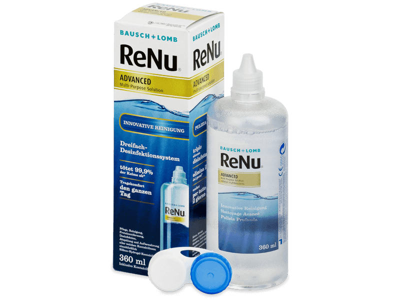 ReNu Advanced-piilolinssineste 360 ml 