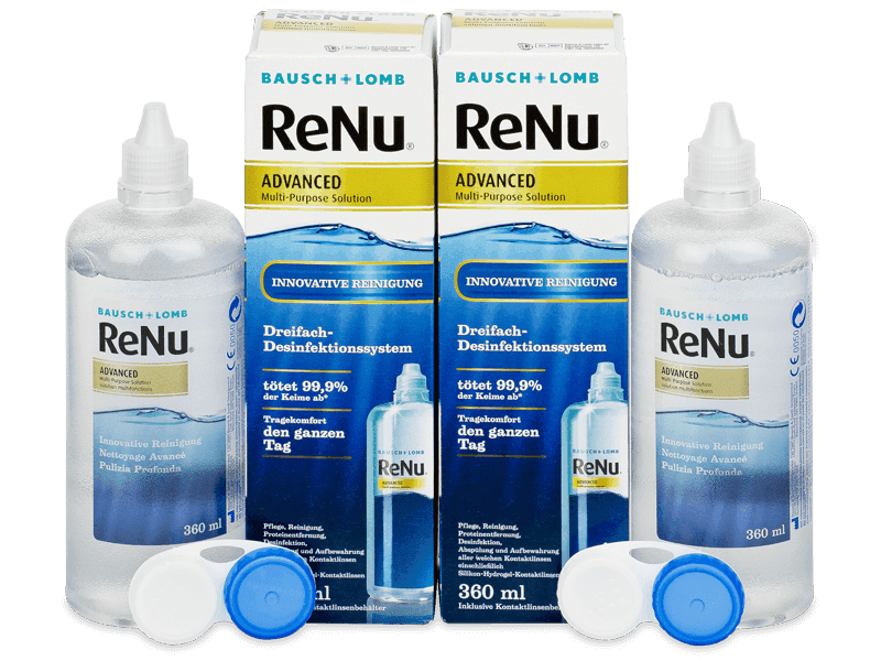 ReNu Advanced-piilolinssineste 2 x 360 ml 