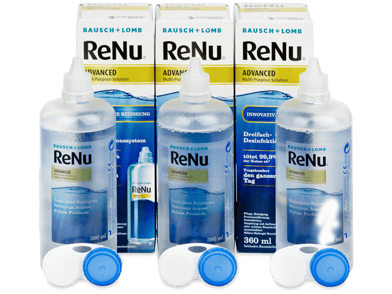 ReNu Advanced-piilolinssineste 3 x 360 ml 